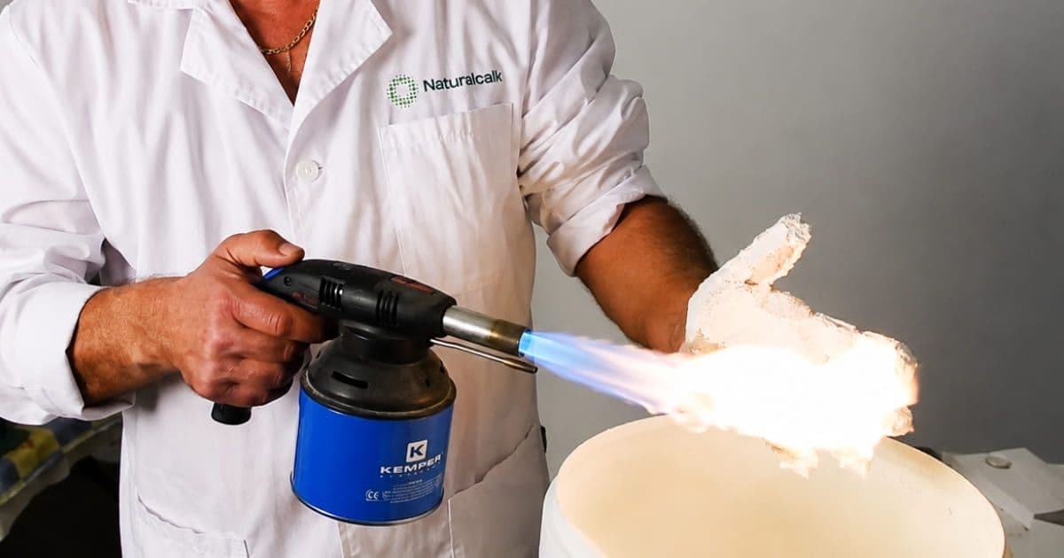Test reazione al fuoco del prodotto